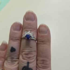 NWT Size 6 Silver Charmed Aroma Ring